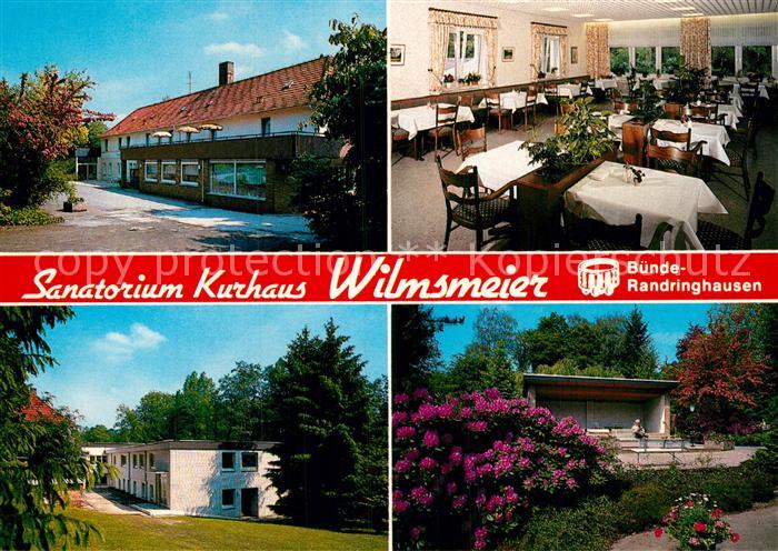 Randringhausen Bad Sanatorium Kurhaus Wilsmeier Speisesaal Teilansicht