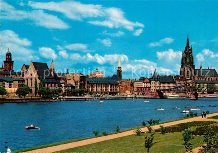 Frankfurt Main Mainpartie Dom