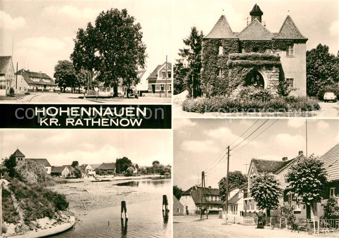 Hohennauen Stadttor Teilansicht Uferpartie