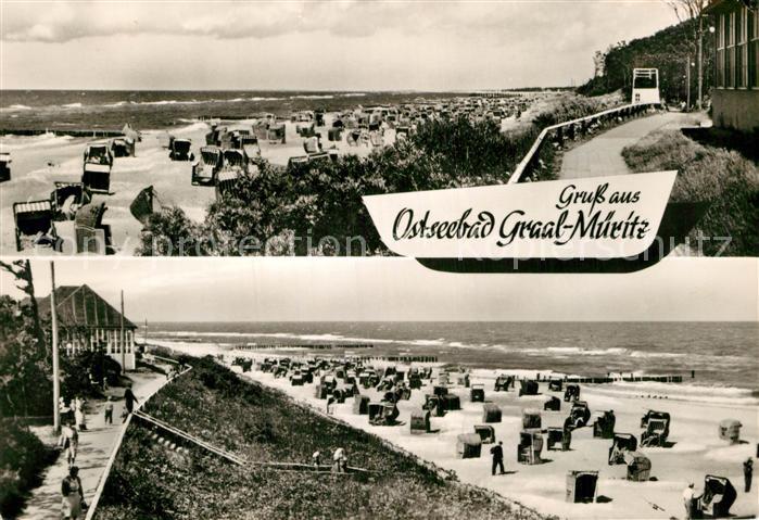 Graal-Mueritz Ostseebad Strand Promenade