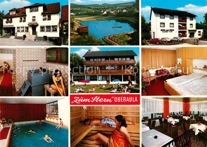 Oberaula Haus zum Stern Sauna Hallenbad Speisesaal See