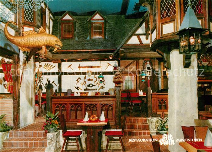 Koeln Rhein Restaurant Zunftstuben