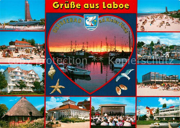 Laboe Marine Ehrenmal Strand Hafen Kurkonzert Reethaus