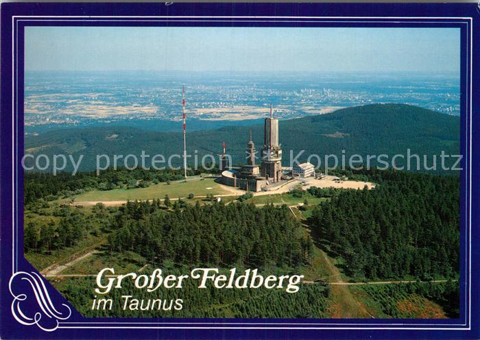 Feldberg Taunus Fliegeraufnahme