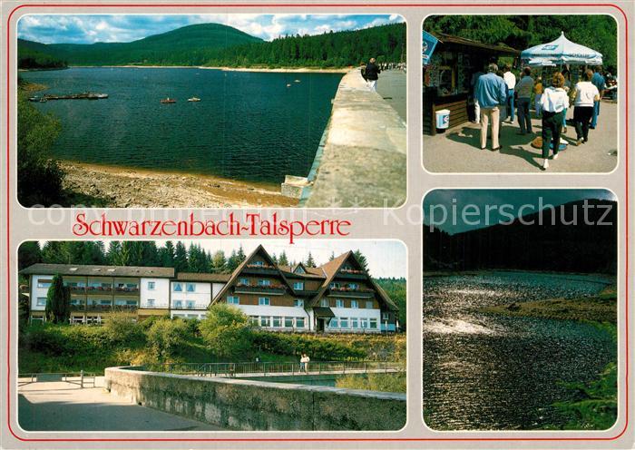 Schwarzenbachtalsperre Teilansichten