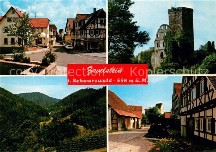 Zavelstein Teilansicht Burgruine