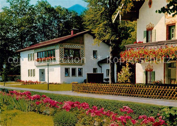 Aschau Chiemgau Haus des Gastes mit Kurgarten