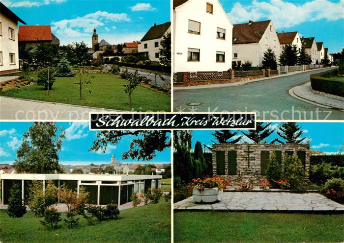 Schwalbach Bad Teilansicht Kirche Kurhaus Gedenkstaette