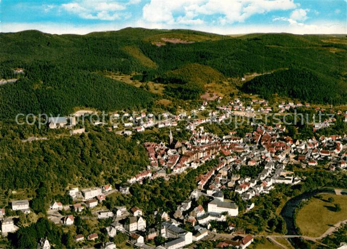 Gladenbach Lahn Hessen Fliegeraufnahme