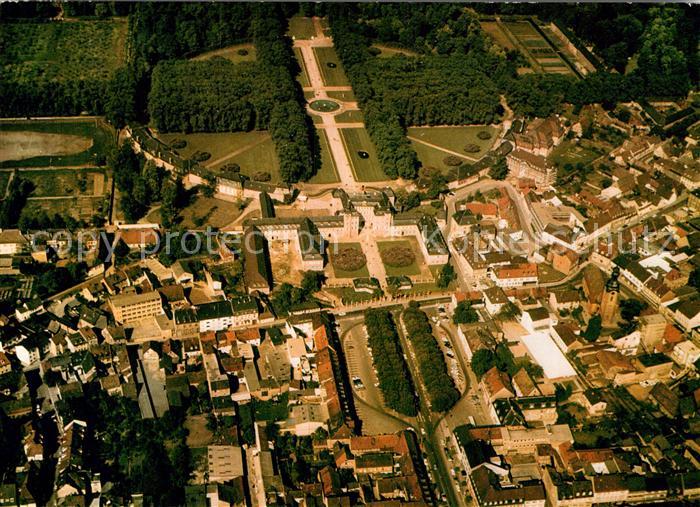 Schwetzingen Fliegeraufnahme Altstadt Schloss Schlossgarten