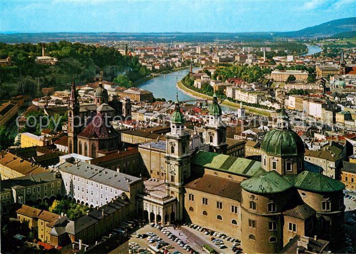 Salzburg Oesterreich Altstadt Festung Hohensalzburg