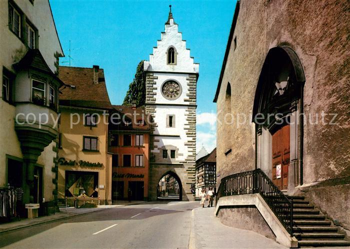 ueberlingen Bodensee Stadttor Treppe