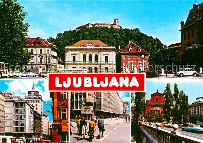 Ljubljana Stadtansichten
