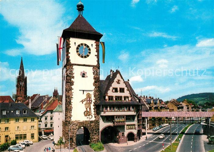 Freiburg Breisgau Schwabentor Schwabentorsteg