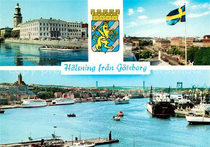 Goeteborg Hafen Teilansicht