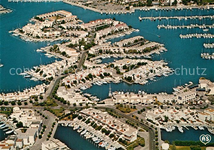 Port Camargue Fliegeraufnahme