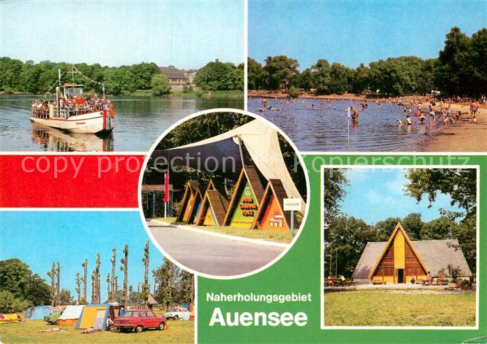 LEIPZIG Sachsen Auensee Strandbad Campingplatz
