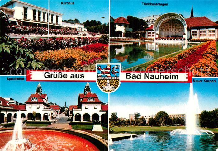 Bad Nauheim Trinkkuranlagen Kurhaus Sprudelhof Neuer Kurpark