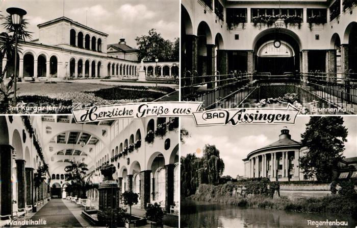 Bad Kissingen Regentenbau Wandelhalle Brunnenhalle