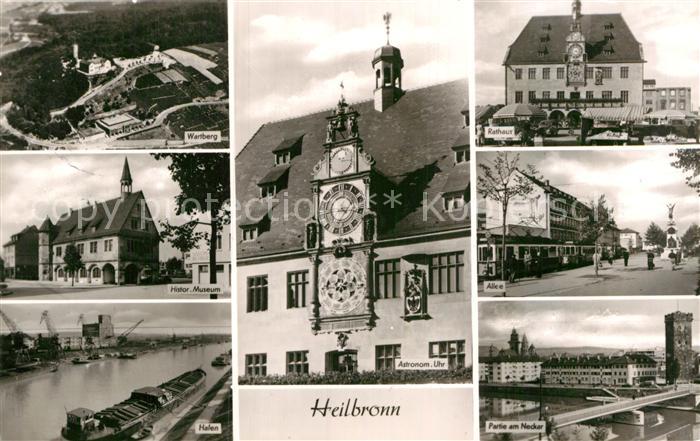 Heilbronn Neckar Rathaus Wartberg Hafen