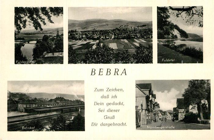 Bebra Bahnhof Fuldatal Nuernbergerstrasse