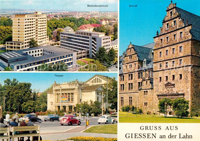 Giessen Lahn Schloss Theater Behoerdenzentrum