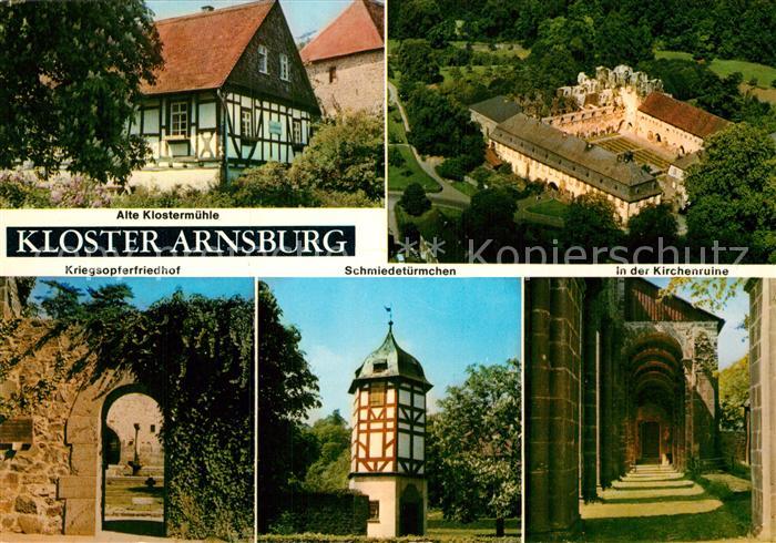 Lich Hessen Kloster Arnsburg Kriegsopferfriedhof Schmiedetuermchen
