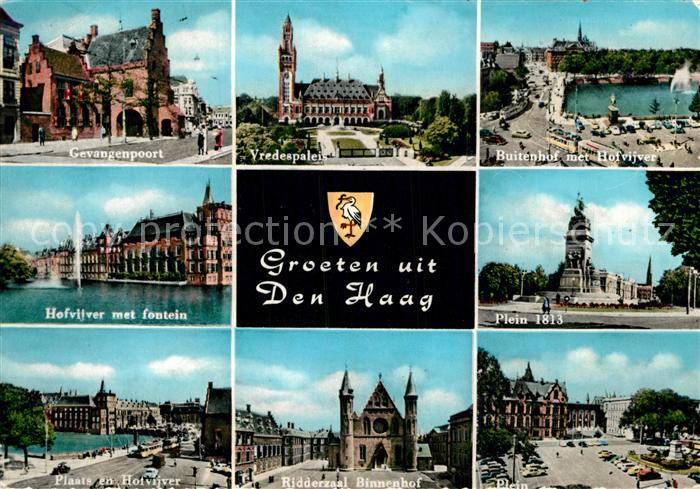 Den Haag Plein Ridderzaal Binnenhof Gevangenpoort