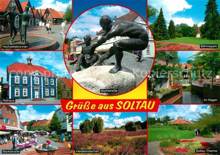 Soltau Marktstrasse Rathaus Marktstrasse