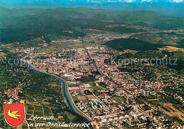 Loerrach Fliegeraufnahme