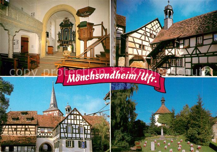 Moenchsondheim Kirche Tor