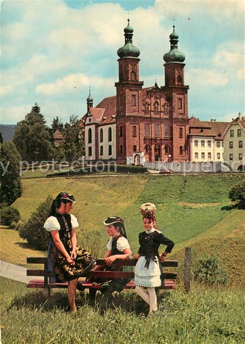 St Peter Schwarzwald Tracht Kirche