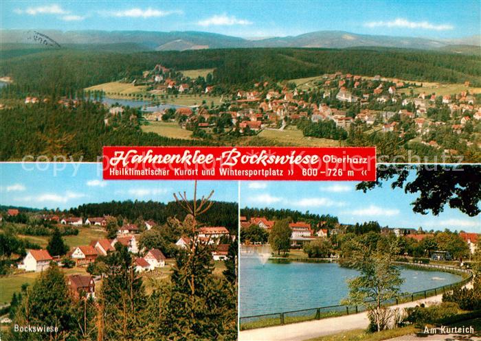 Hahnenklee-Bockswiese Harz Kurteich Bockswiese