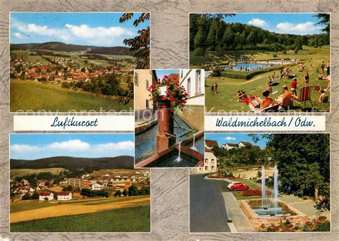 Waldmichelbach Schwimmbad Brunnen