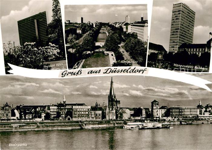 Duesseldorf Thyssen Haus Koenigsallee Mannesmann Hochhaus