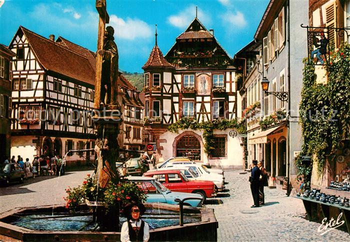 Kaysersberg Haut Rhin Fontaine