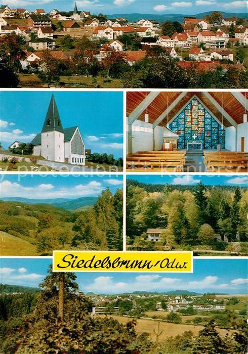 Siedelsbrunn Kirche Inneres