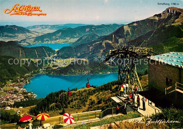 St Gilgen Salzkammergut Bergstation Zwoelferhorn