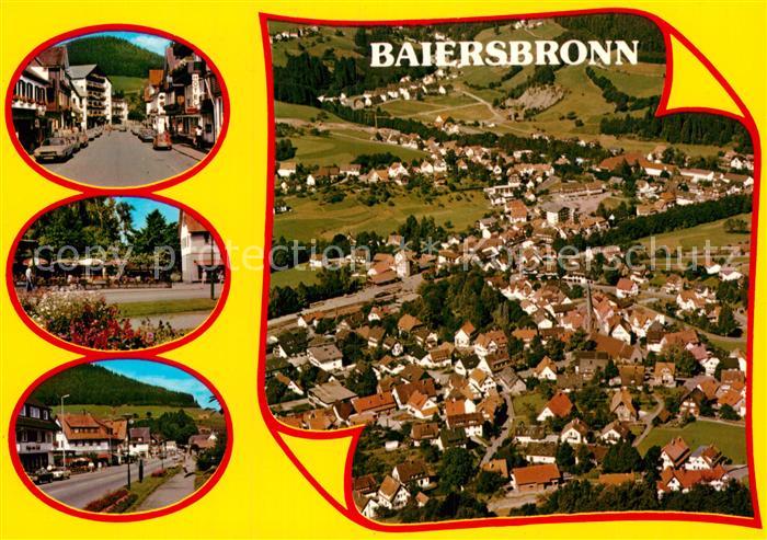 Baiersbronn Schwarzwald Fliegeraufnahme