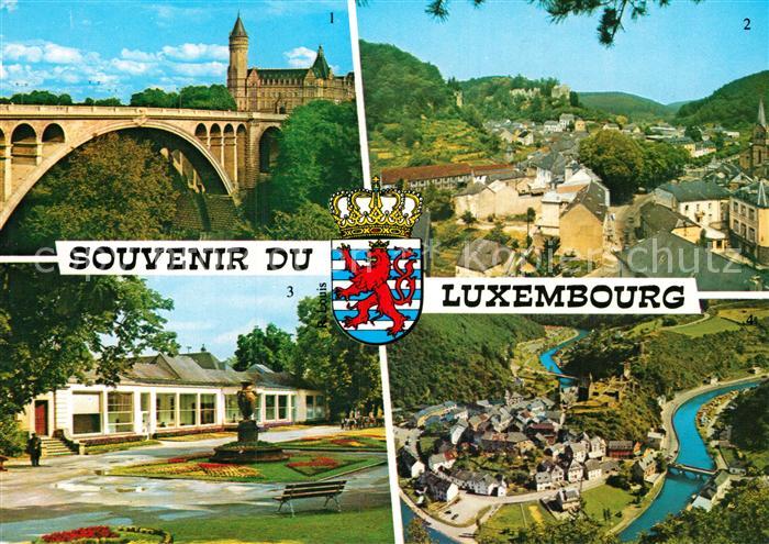 LUXEMBOURG  Luxemburg Le Pont Adolphe Chateau Mondorf-les Bains