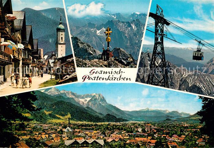 GARMISCH-PARTENKIRCHEN Bayern Luftseilbahn Kreuz