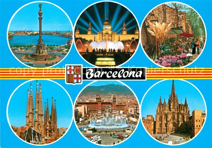 Barcelona Cataluna Muenster Brunnen