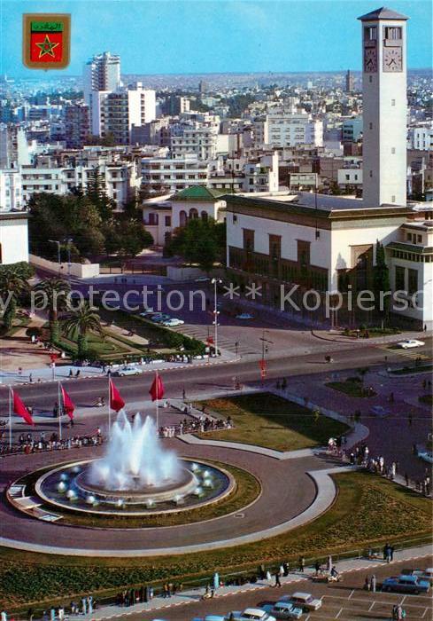 Casablanca Fontaine Place des Nations Unies