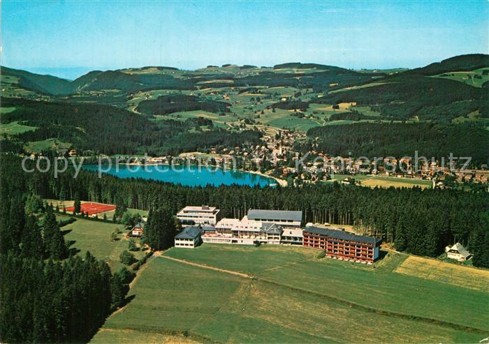 Saig Schwarzwald Kurhotel Saigerhoeh Fliegeraufnahme
