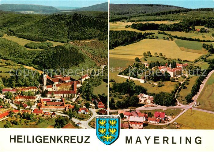 Mayerling Baden Stift Heiligenkreuz Fliegeraufnahme