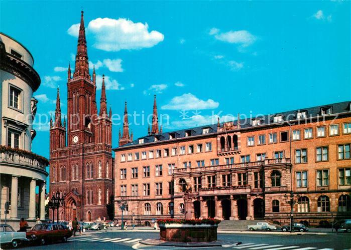 Wiesbaden Marktkirche Rathaus