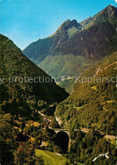 Luz-Saint-Sauveur Hautes Pyrenees Pont Napoleon