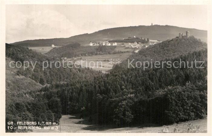 Feldberg Taunus Reifenberg Panorama