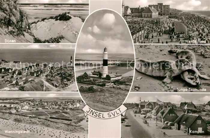 Insel Sylt Duenen Westerland Wenningstedt Kampen