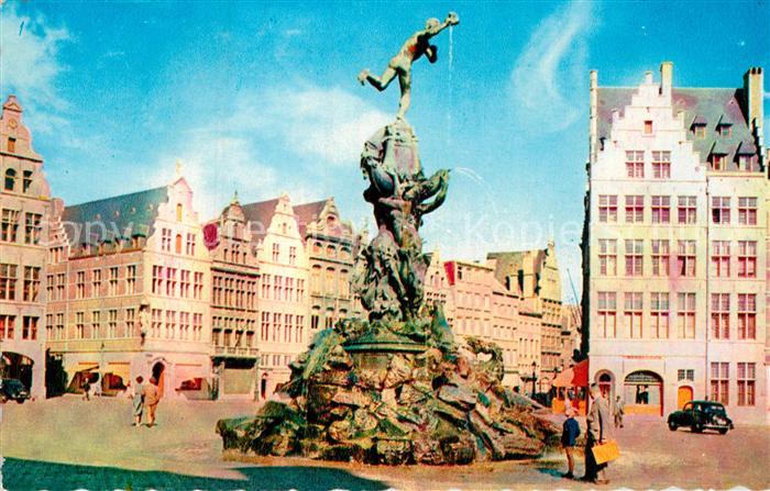Antwerpen Anvers Brabo Denkmal